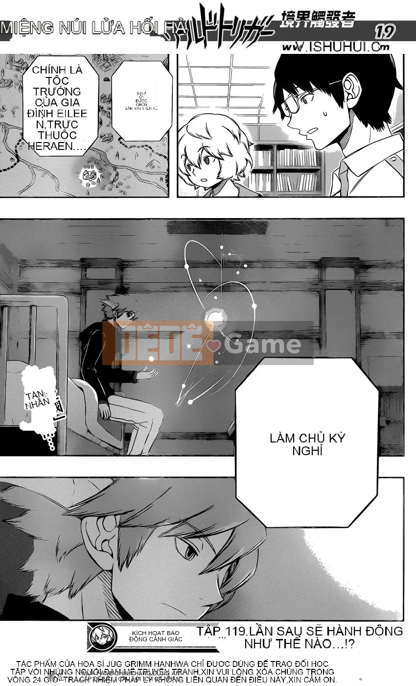 Trình kích hoạt vương quốc Chương 119