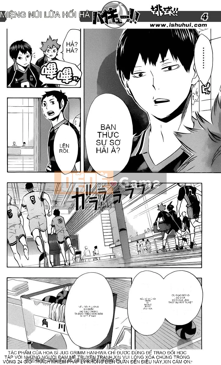 Cậu bé bóng chuyền Chương 102