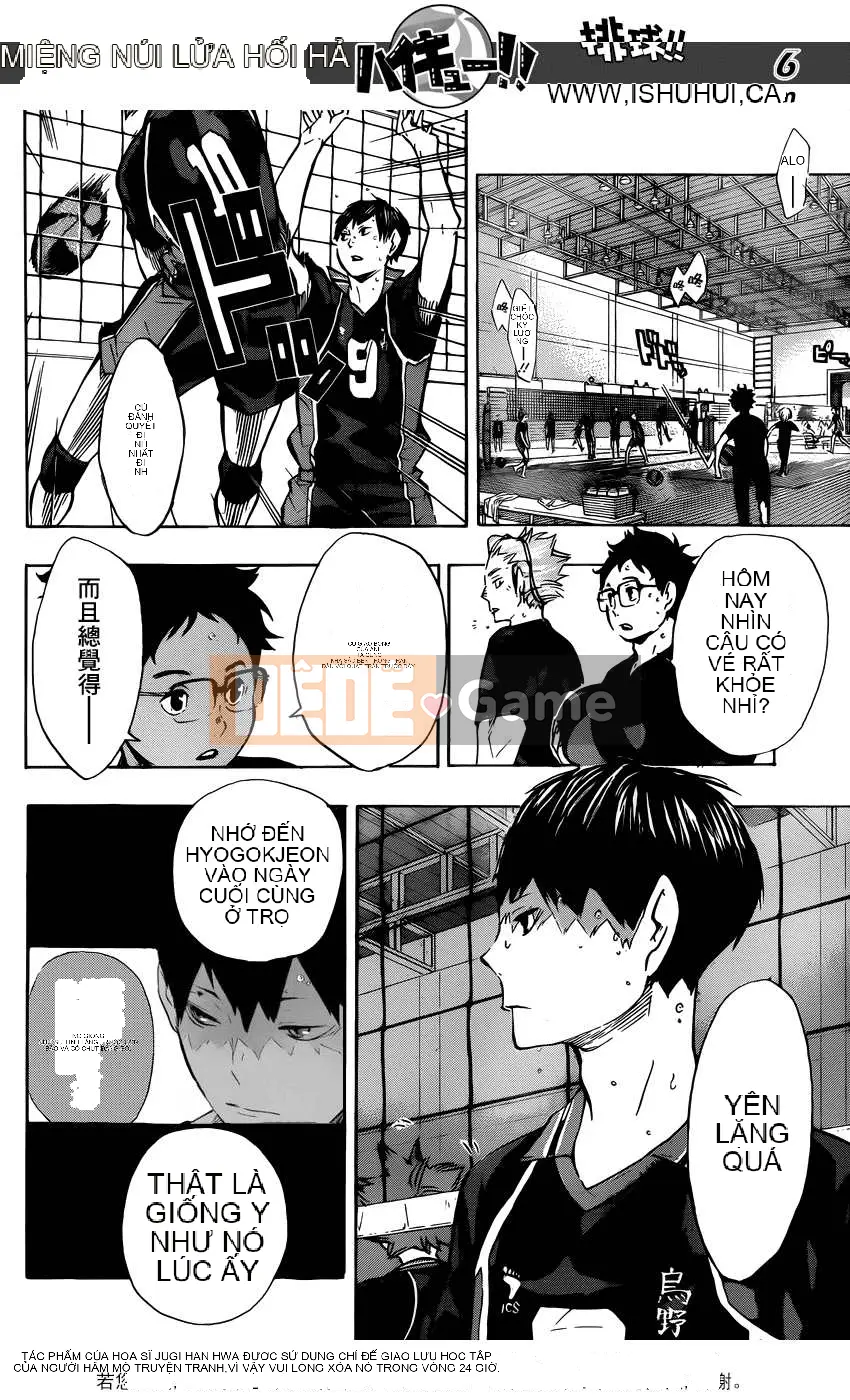 Cậu bé bóng chuyền Chương 102