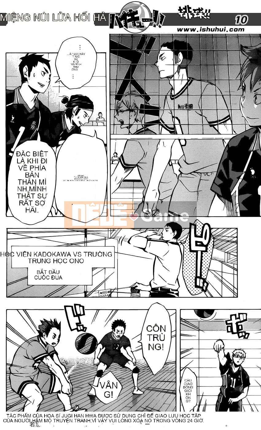 Cậu bé bóng chuyền Chương 102