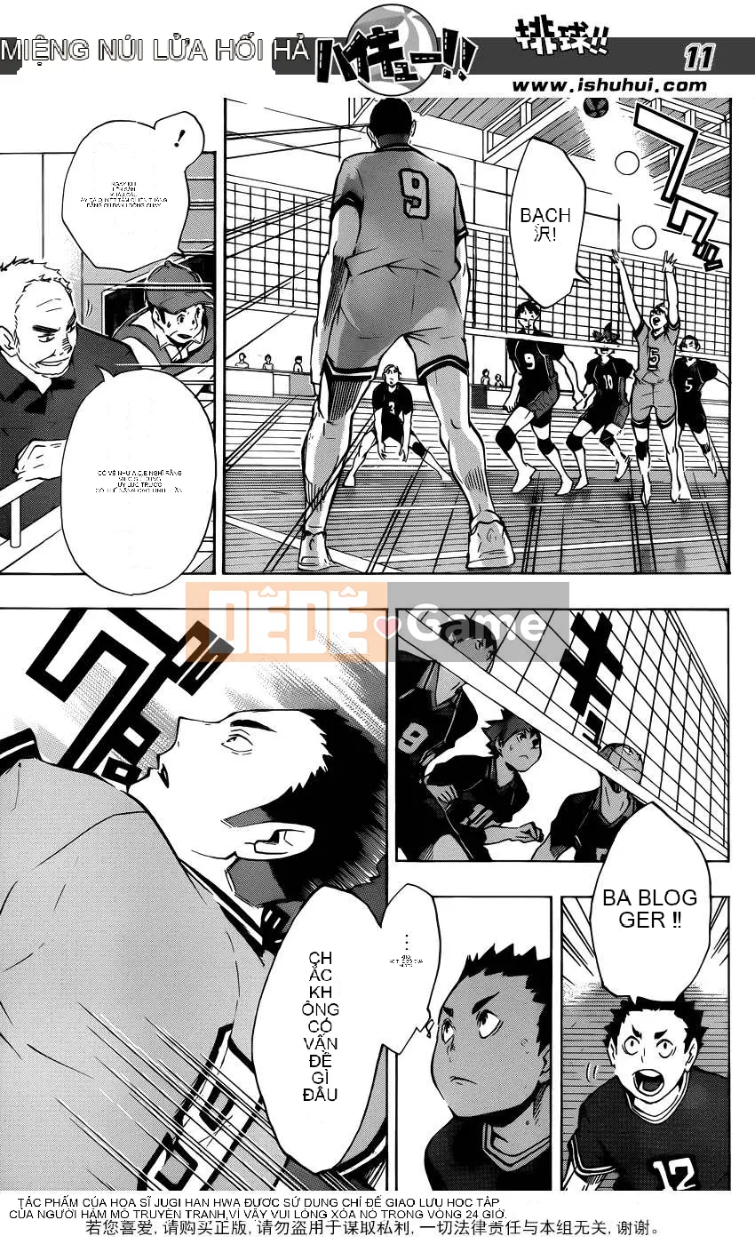 Cậu bé bóng chuyền Chương 102