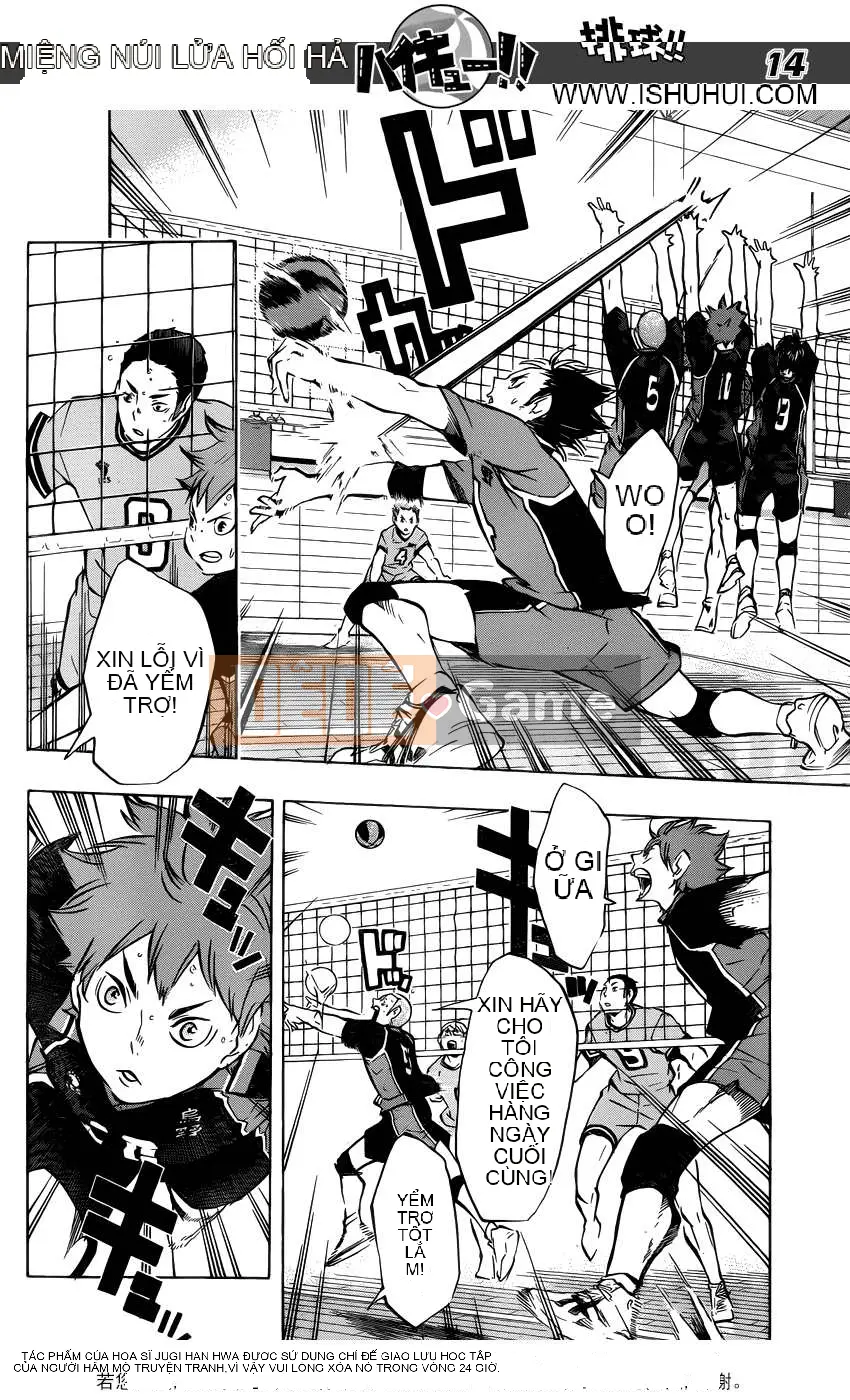 Cậu bé bóng chuyền Chương 102