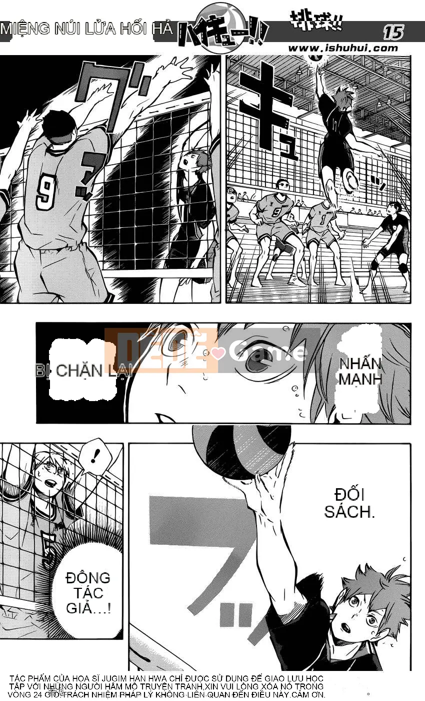 Cậu bé bóng chuyền Chương 102