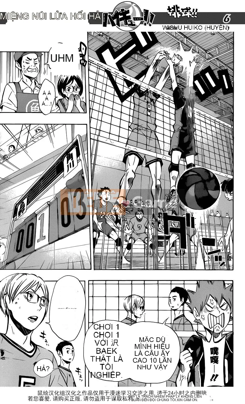 Cậu bé bóng chuyền Chương 103