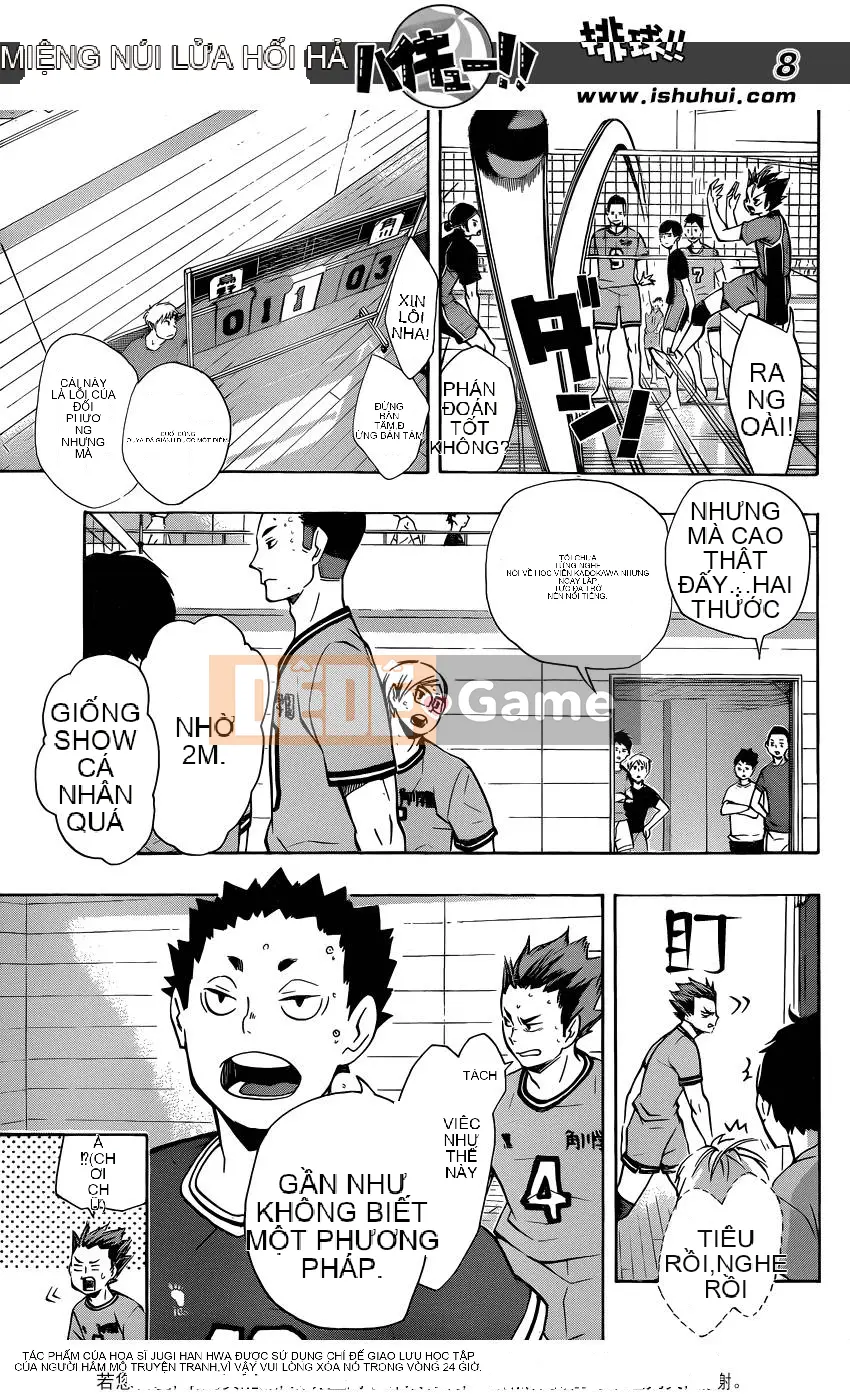 Cậu bé bóng chuyền Chương 103