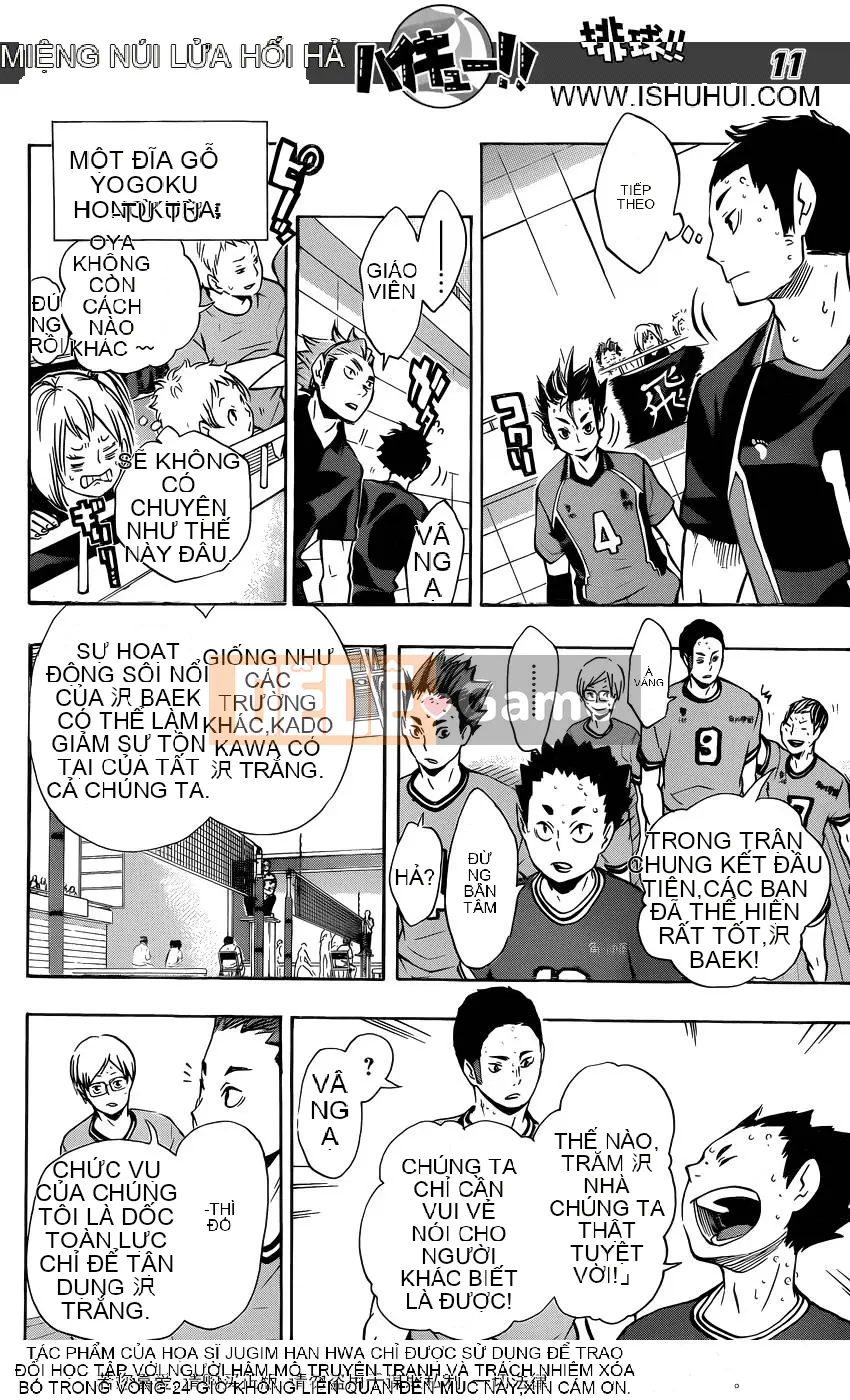 Cậu bé bóng chuyền Chương 103