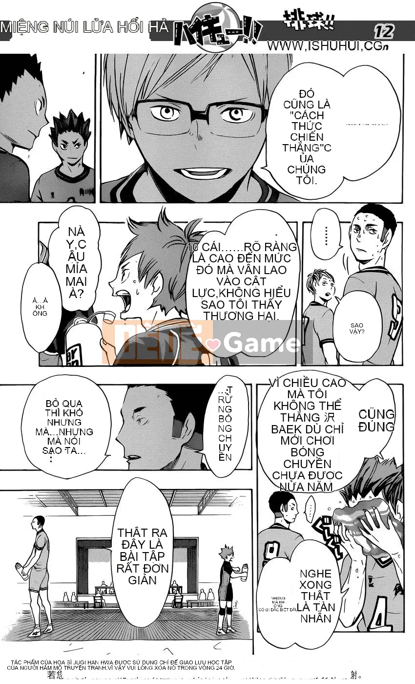 Cậu bé bóng chuyền Chương 103