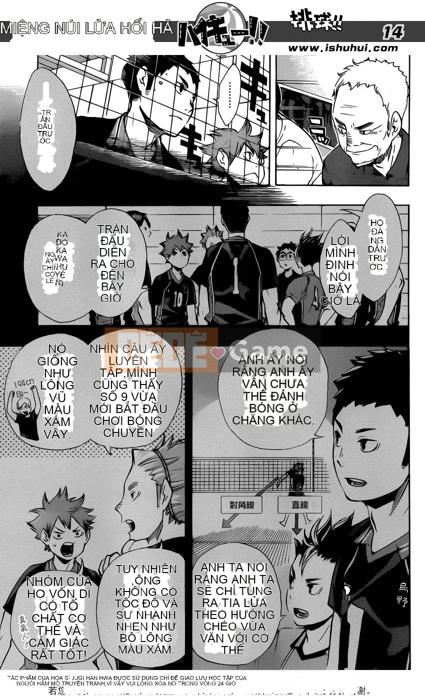 Cậu bé bóng chuyền Chương 103