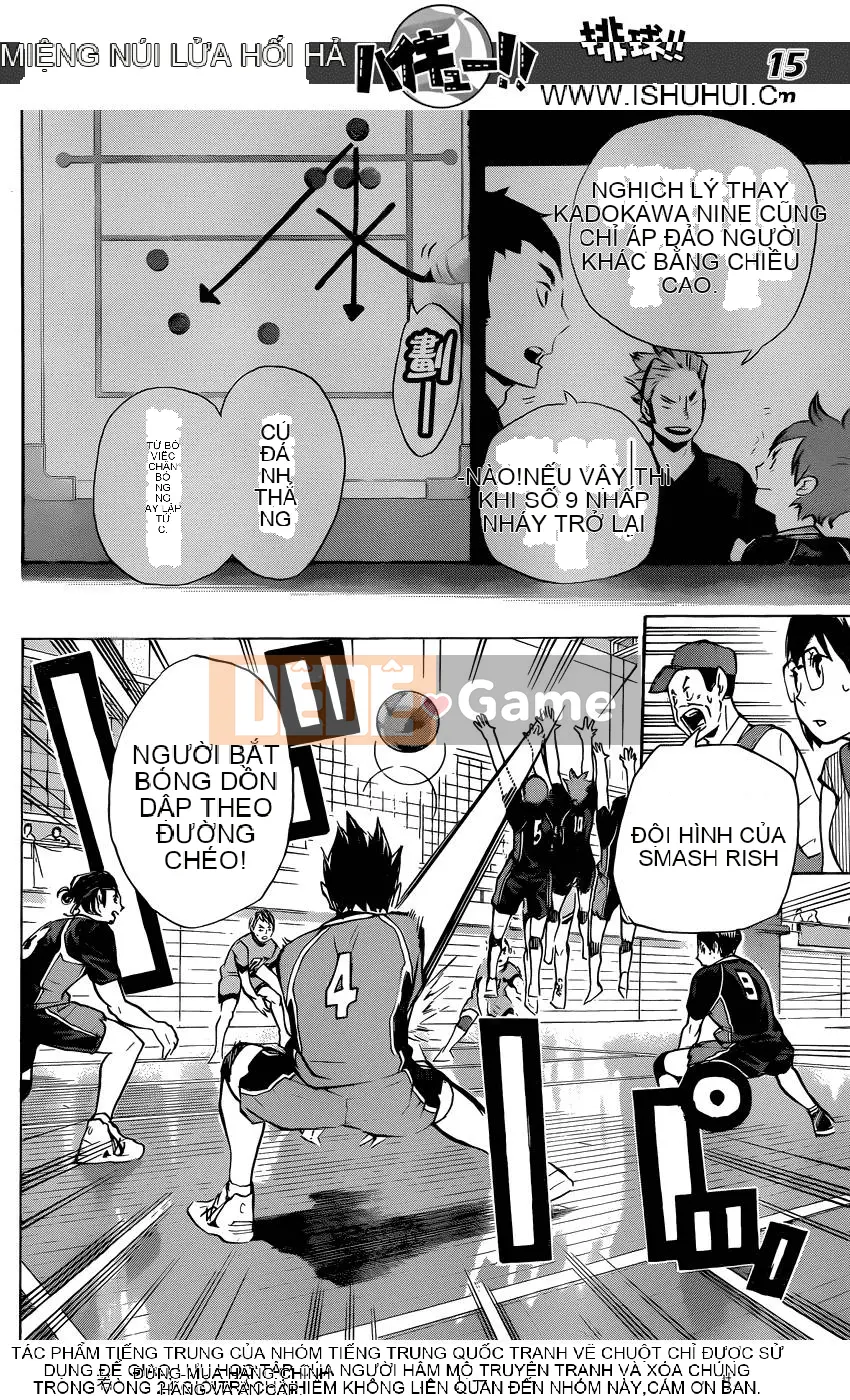 Cậu bé bóng chuyền Chương 103