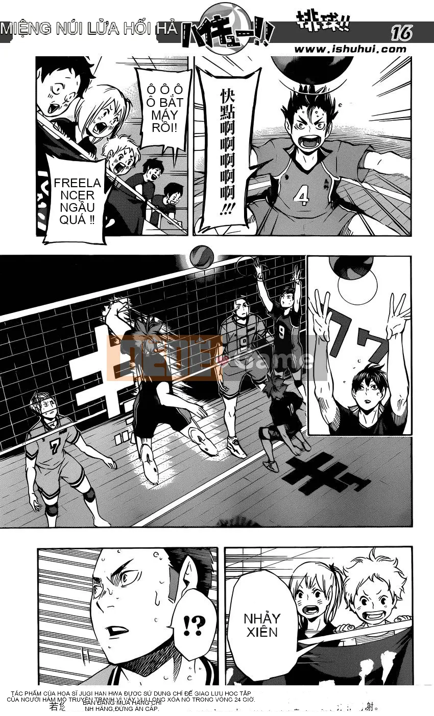 Cậu bé bóng chuyền Chương 103