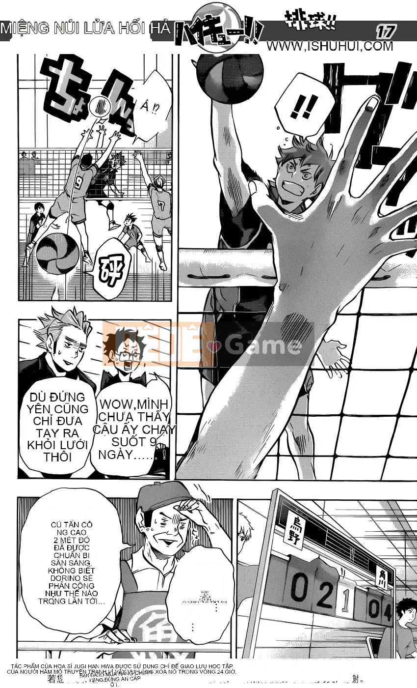 Cậu bé bóng chuyền Chương 103