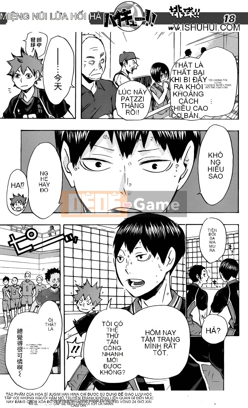 Cậu bé bóng chuyền Chương 103