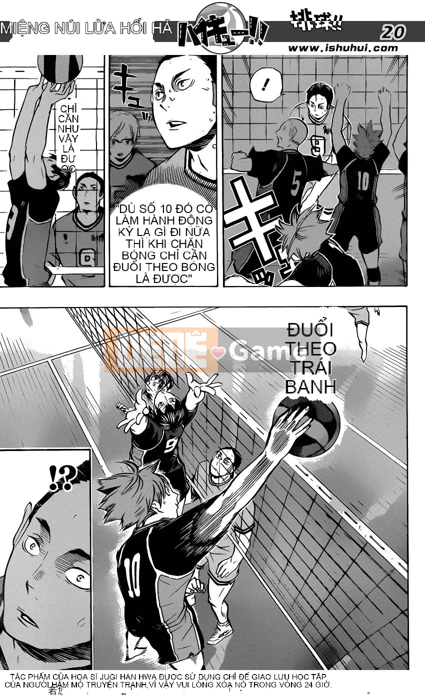 Cậu bé bóng chuyền Chương 103