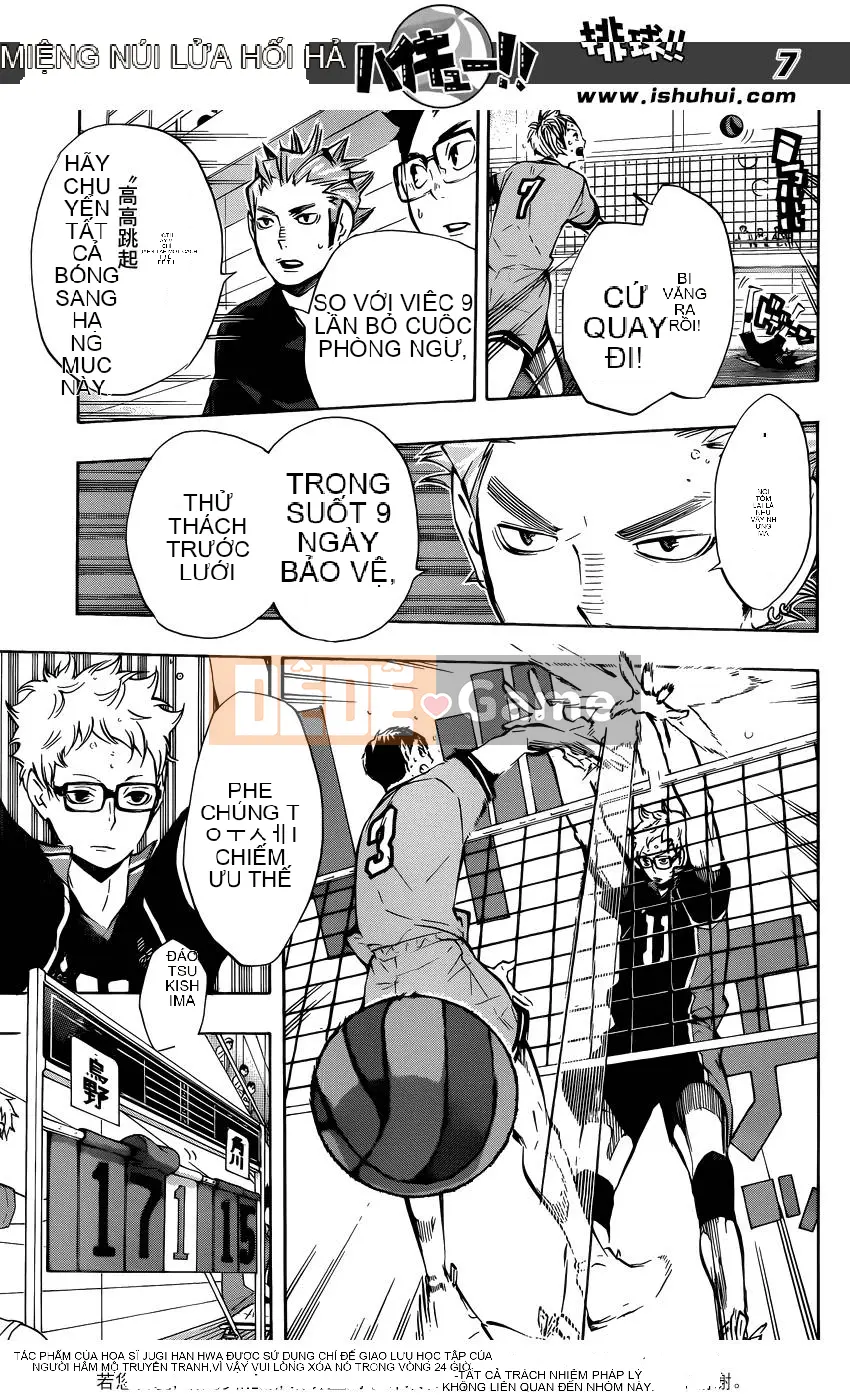 Cậu bé bóng chuyền Chương 104