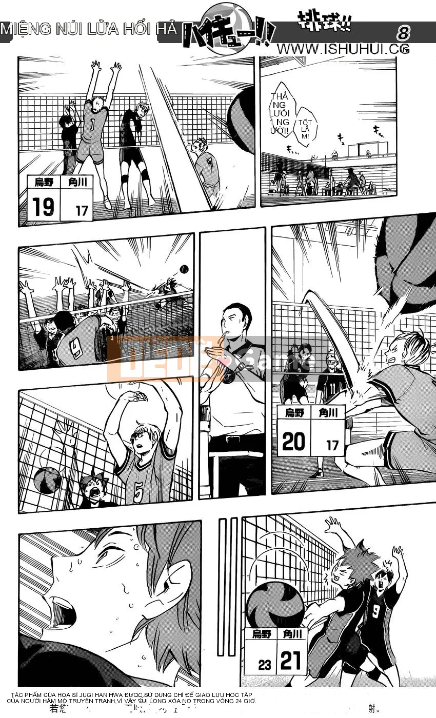 Cậu bé bóng chuyền Chương 104