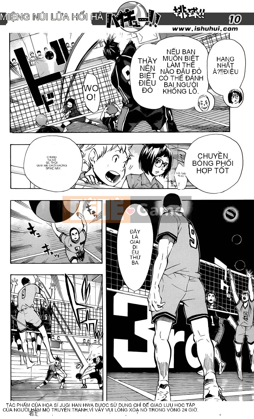 Cậu bé bóng chuyền Chương 104