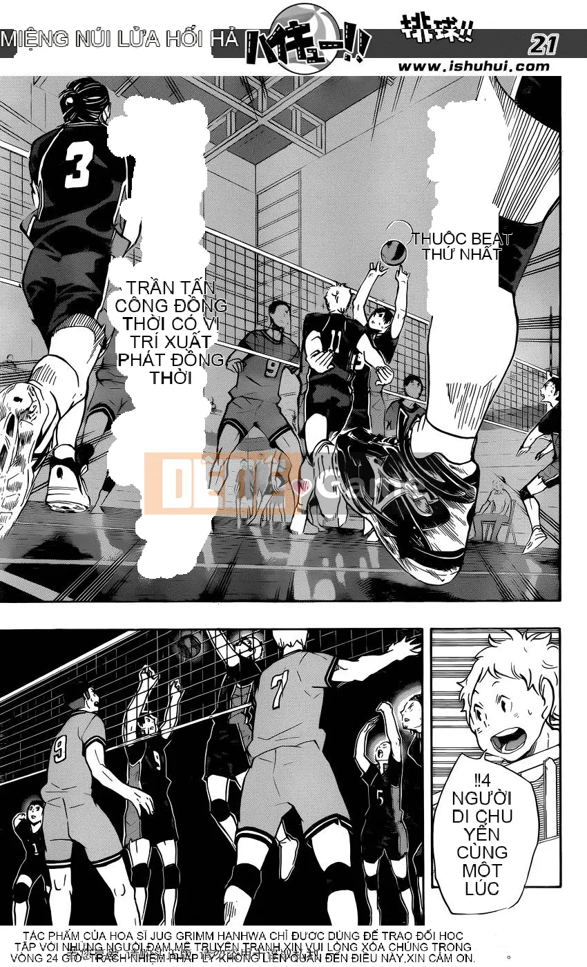 Cậu bé bóng chuyền Chương 104