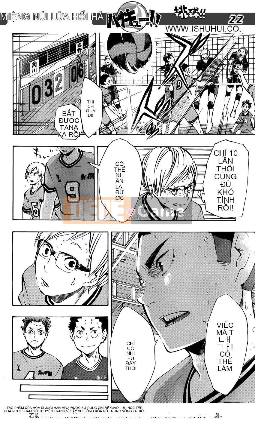 Cậu bé bóng chuyền Chương 104