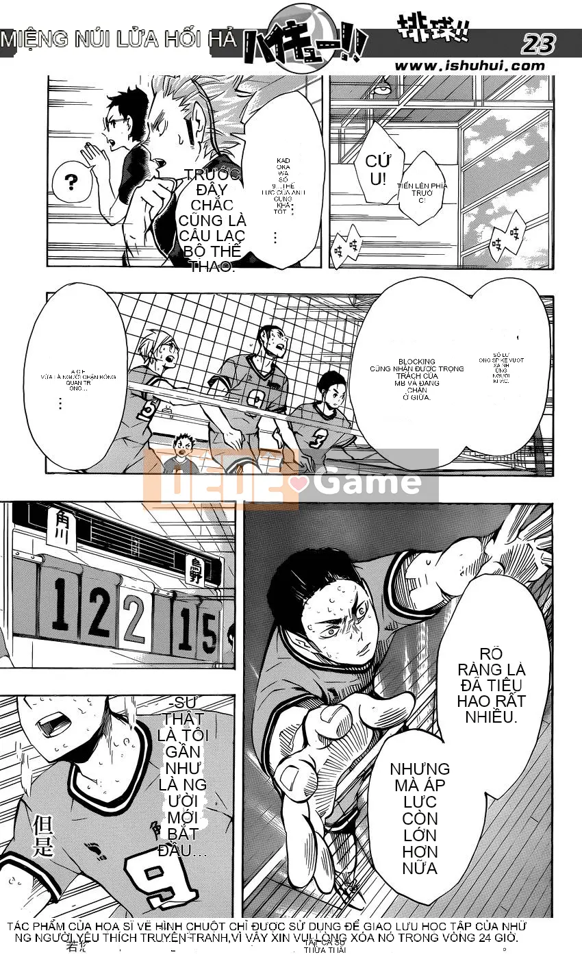 Cậu bé bóng chuyền Chương 104