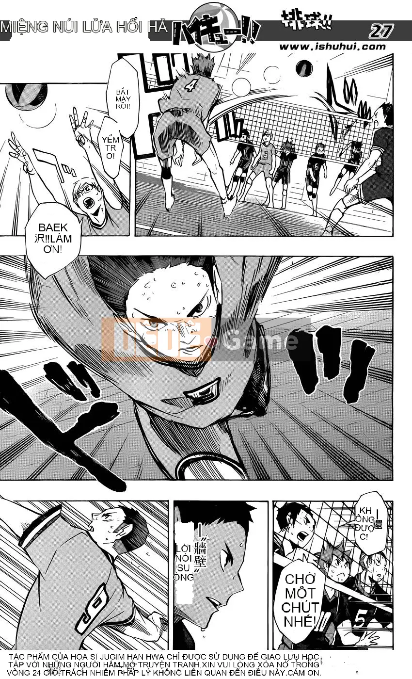 Cậu bé bóng chuyền Chương 104