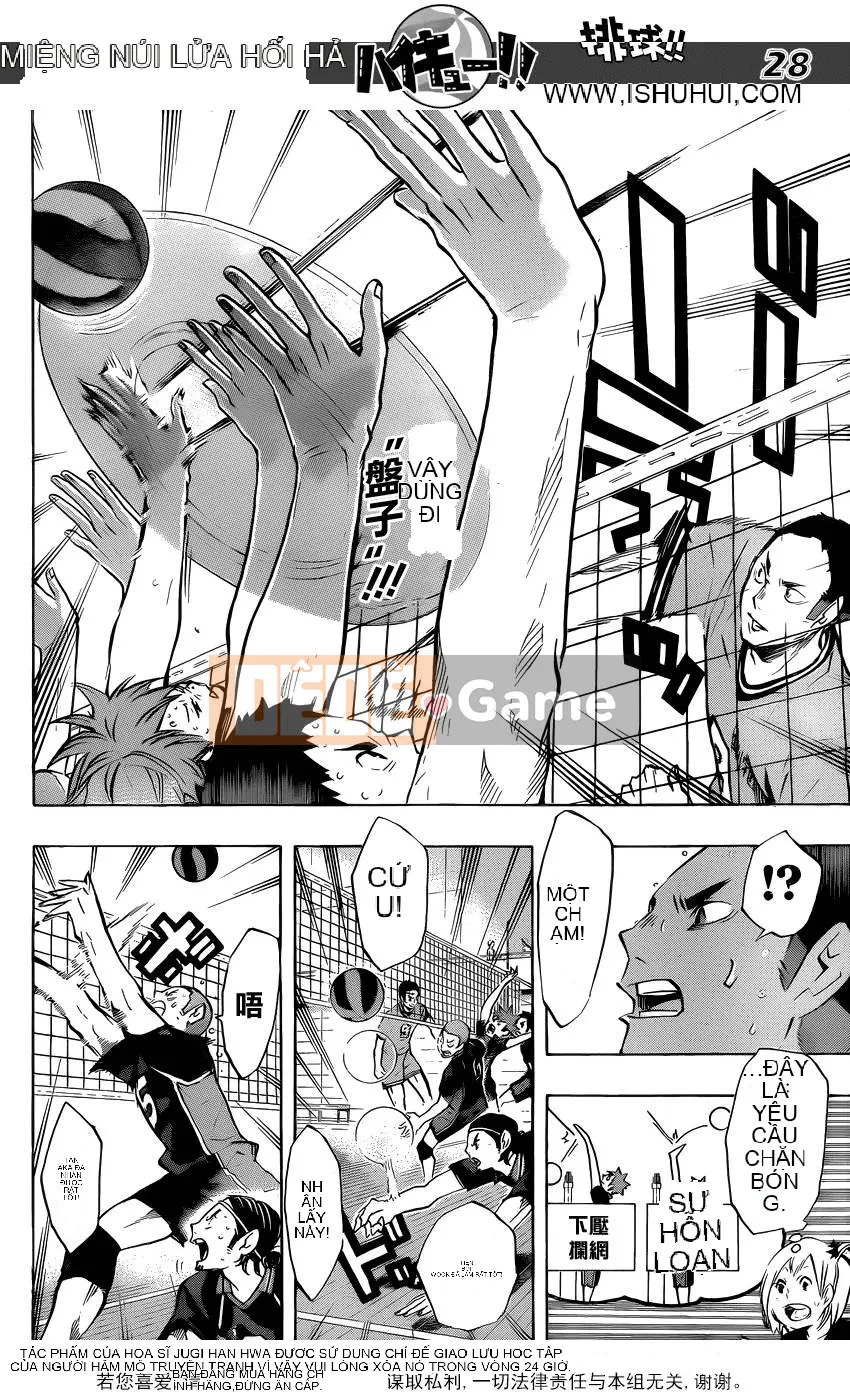 Cậu bé bóng chuyền Chương 104