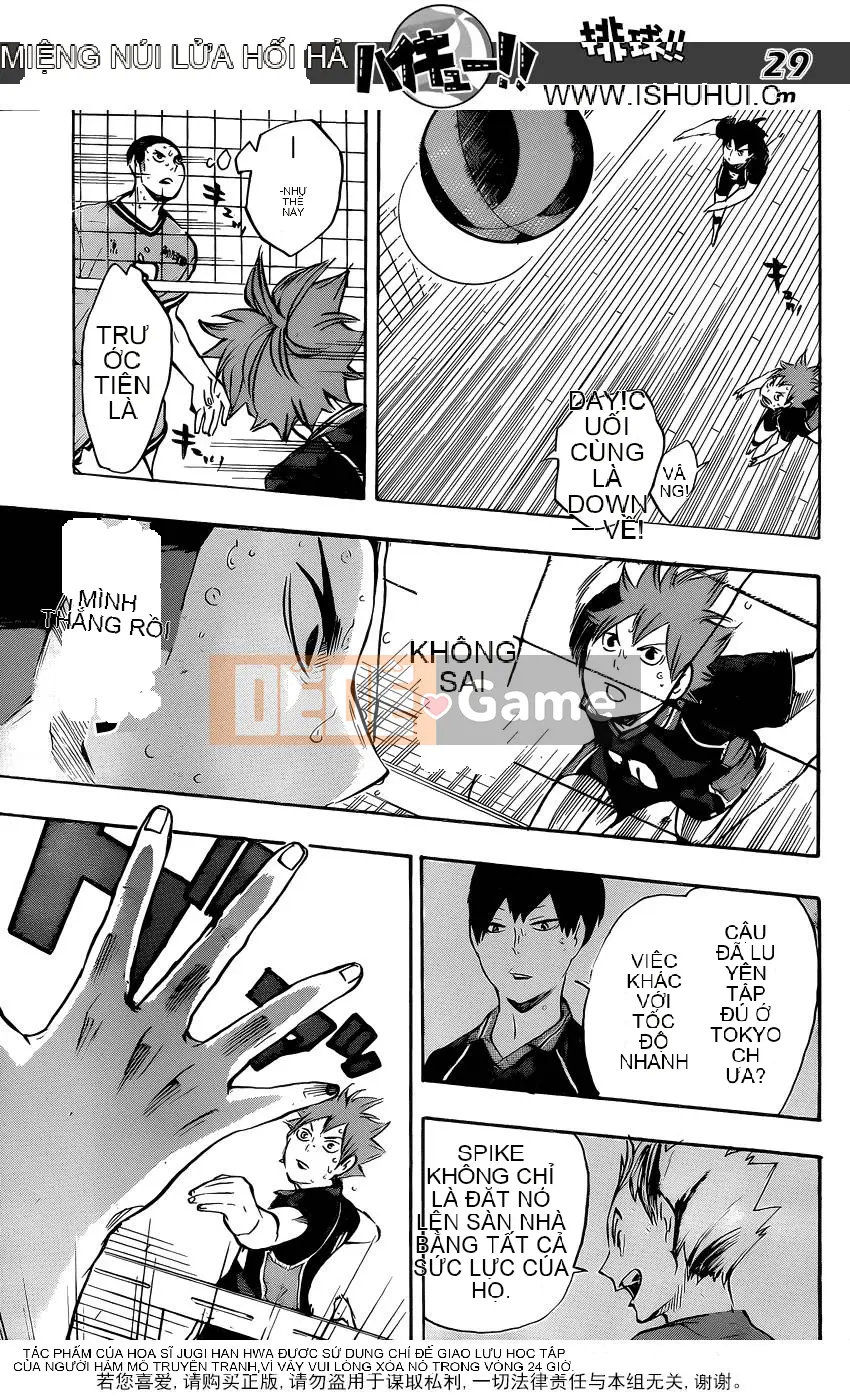 Cậu bé bóng chuyền Chương 104