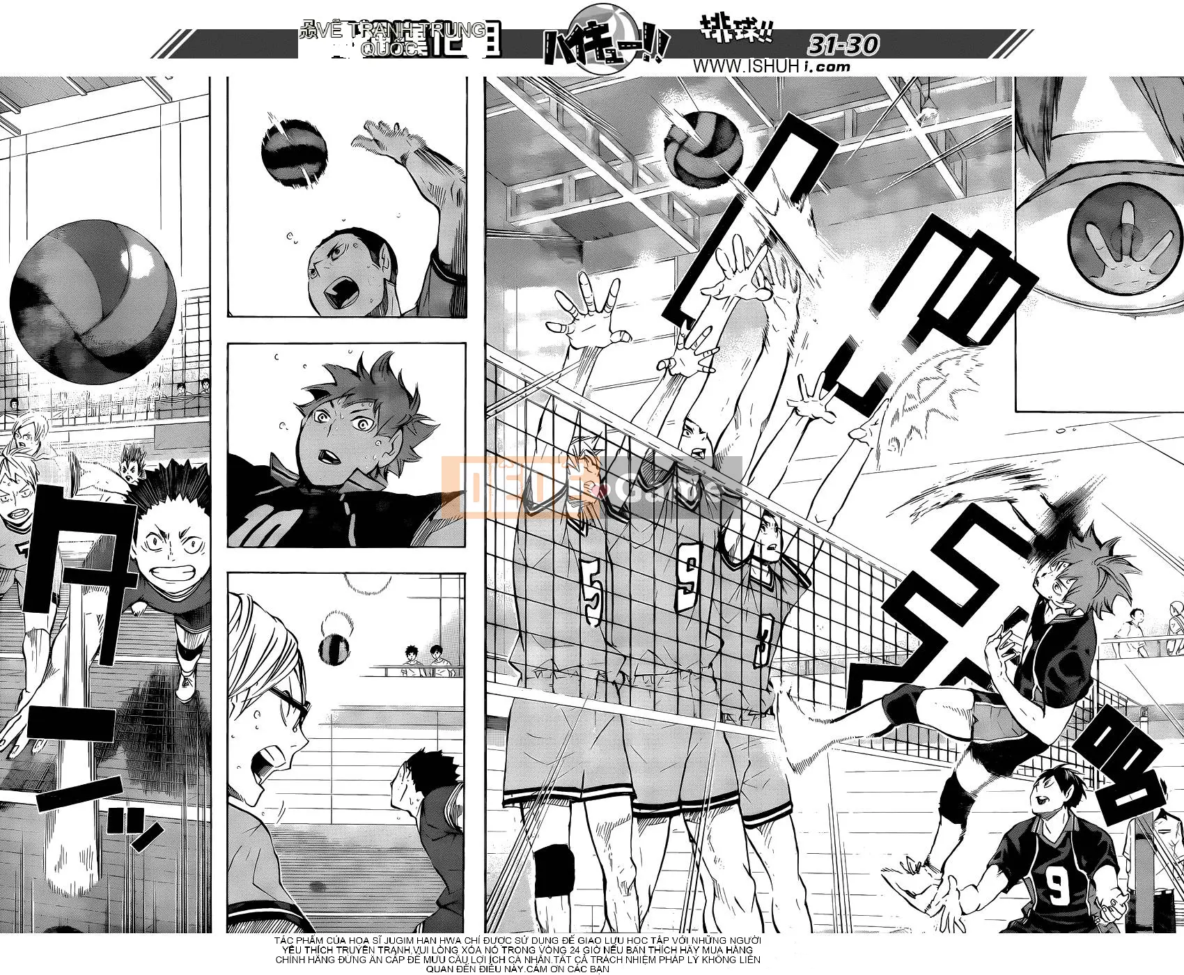 Cậu bé bóng chuyền Chương 104