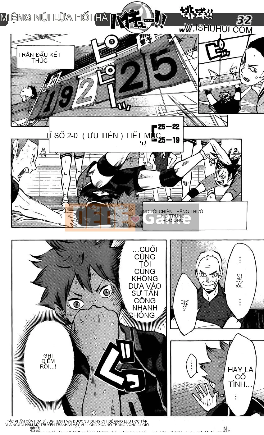 Cậu bé bóng chuyền Chương 104