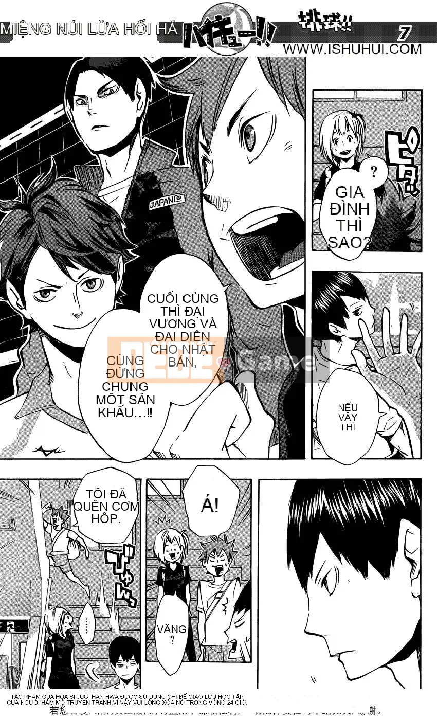 Cậu bé bóng chuyền Chương 105