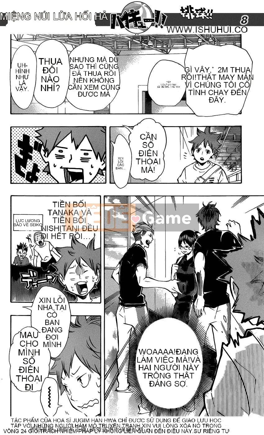 Cậu bé bóng chuyền Chương 105