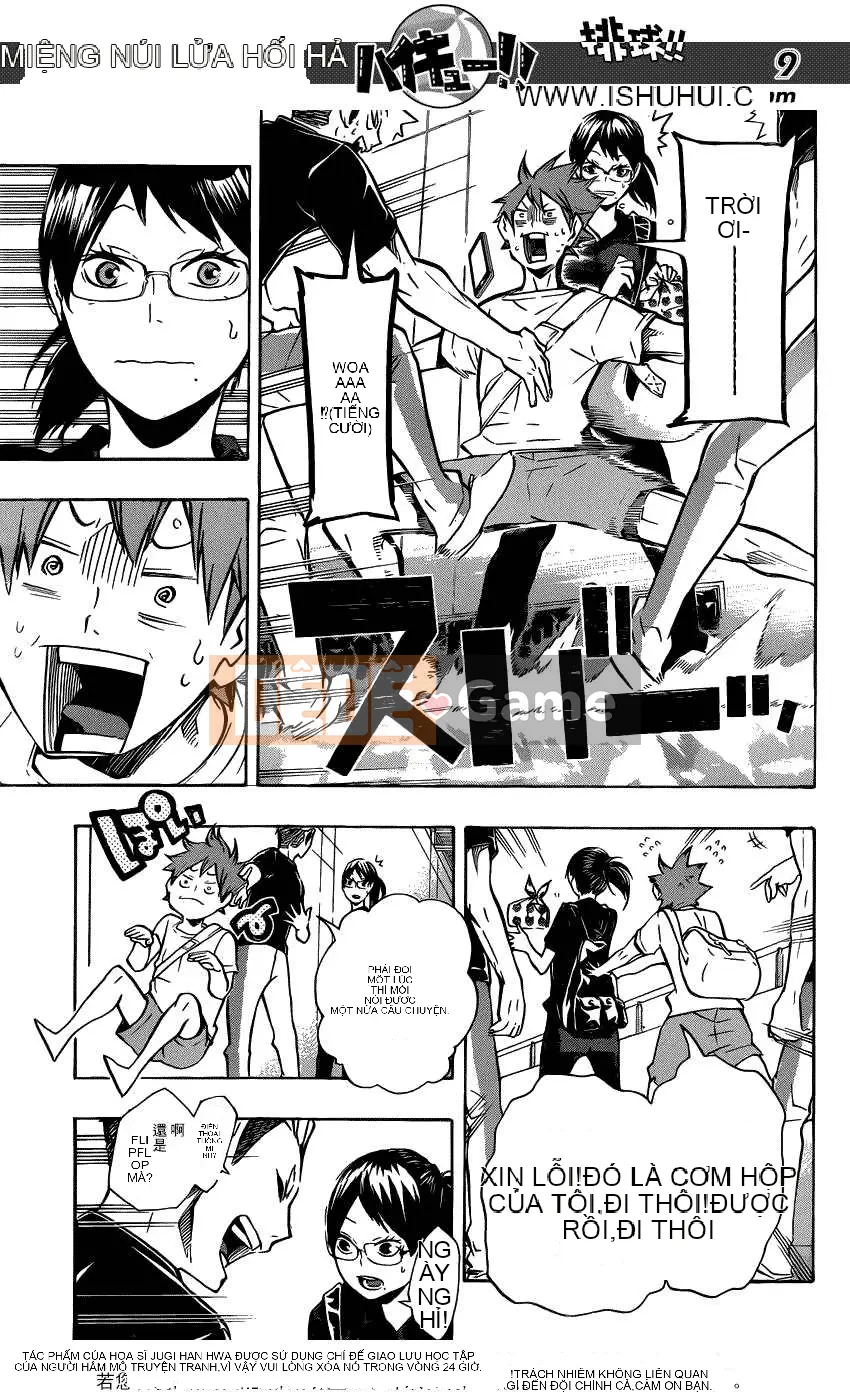 Cậu bé bóng chuyền Chương 105