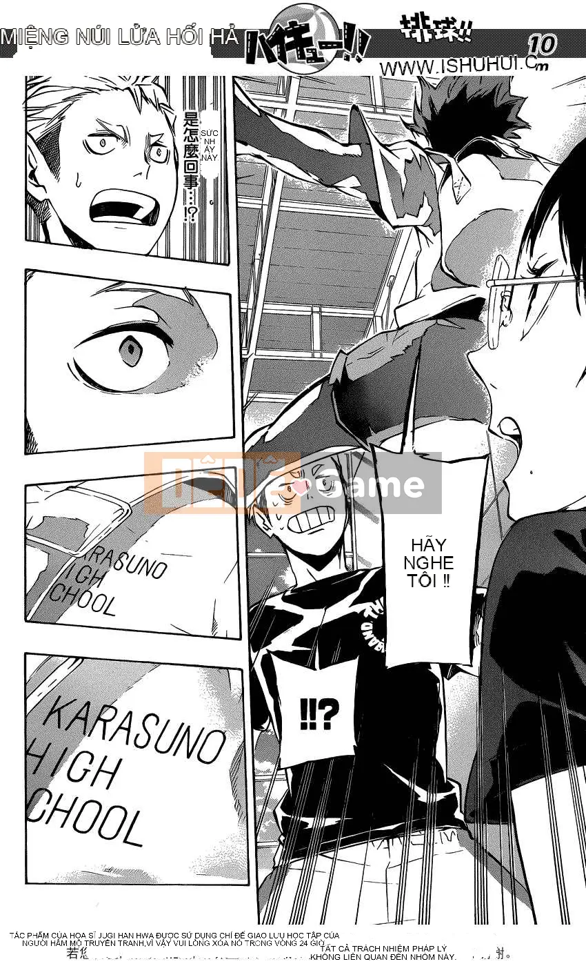 Cậu bé bóng chuyền Chương 105