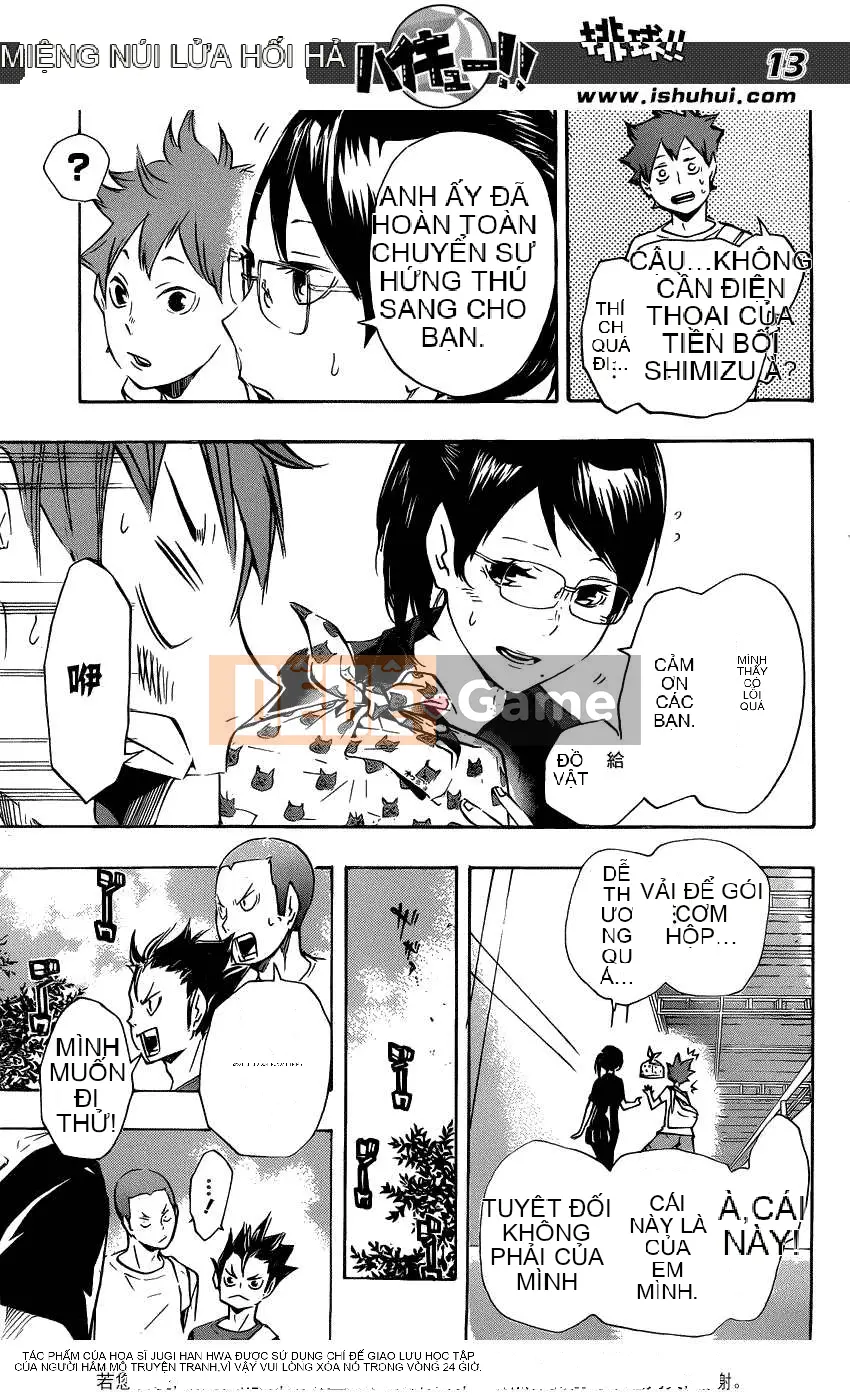 Cậu bé bóng chuyền Chương 105