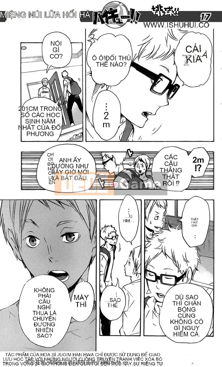 Cậu bé bóng chuyền Chương 105