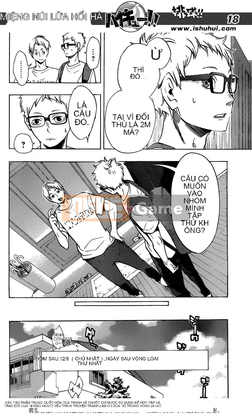 Cậu bé bóng chuyền Chương 105