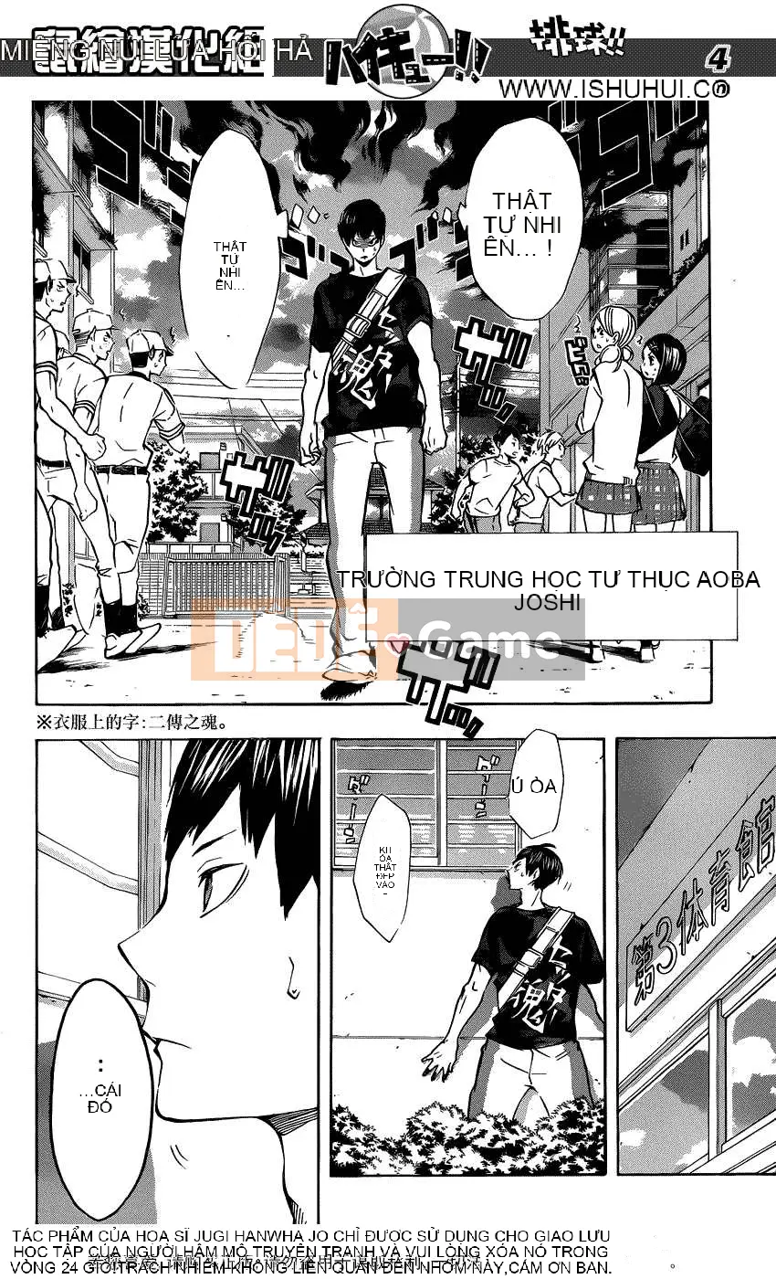 Cậu bé bóng chuyền Chương 106