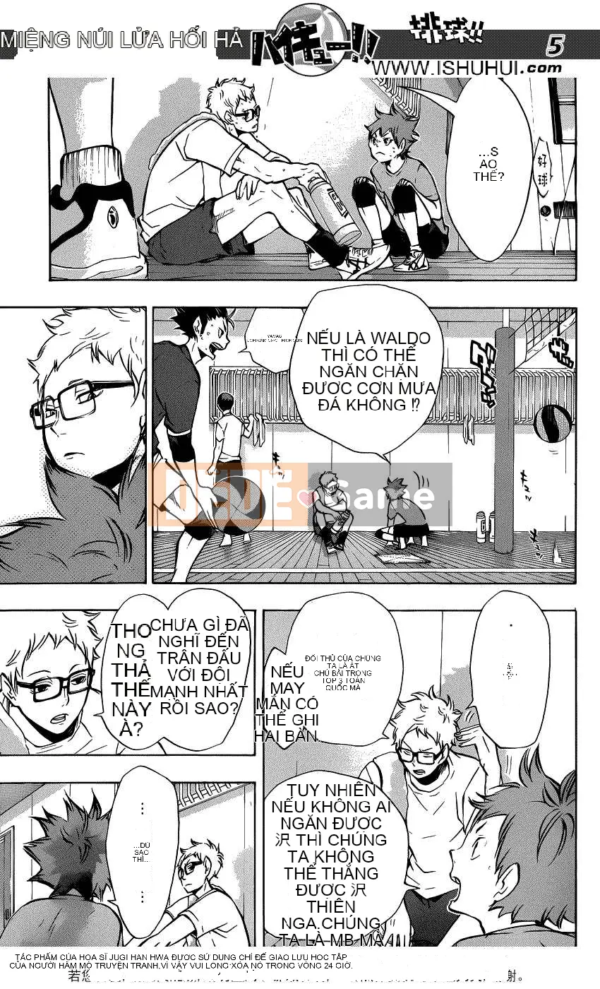 Cậu bé bóng chuyền Chương 106