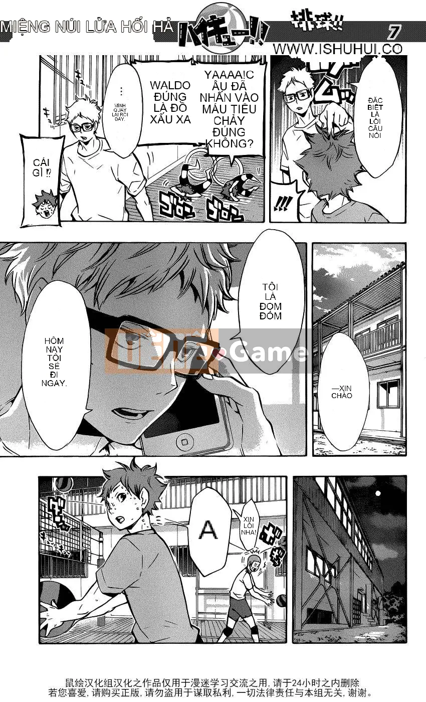 Cậu bé bóng chuyền Chương 106