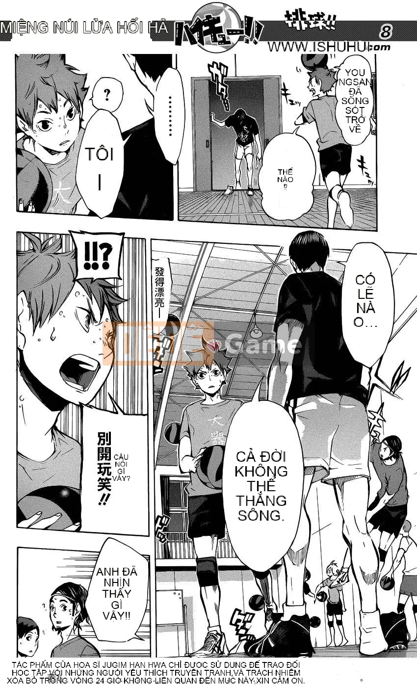 Cậu bé bóng chuyền Chương 106