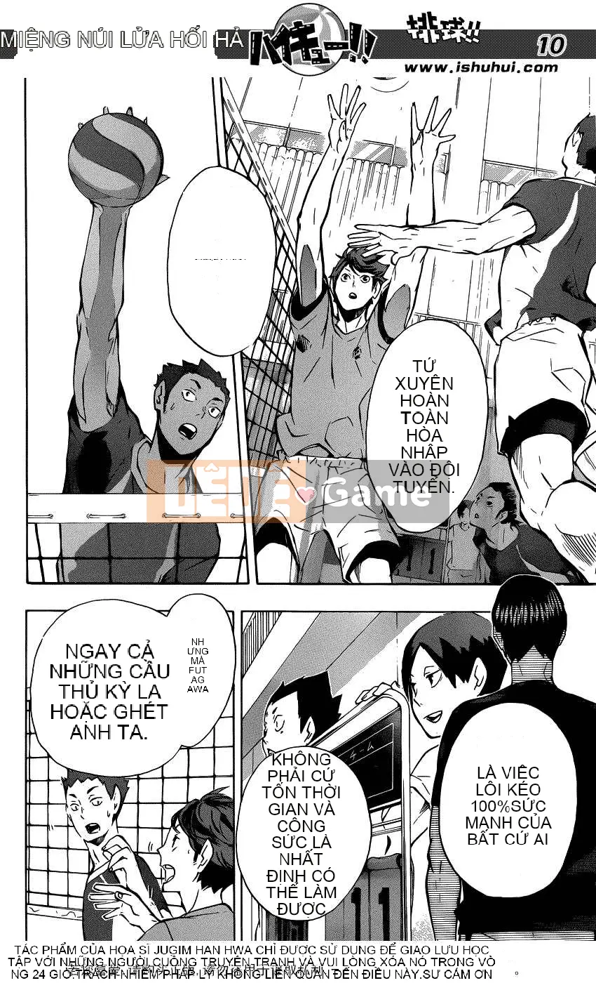 Cậu bé bóng chuyền Chương 106