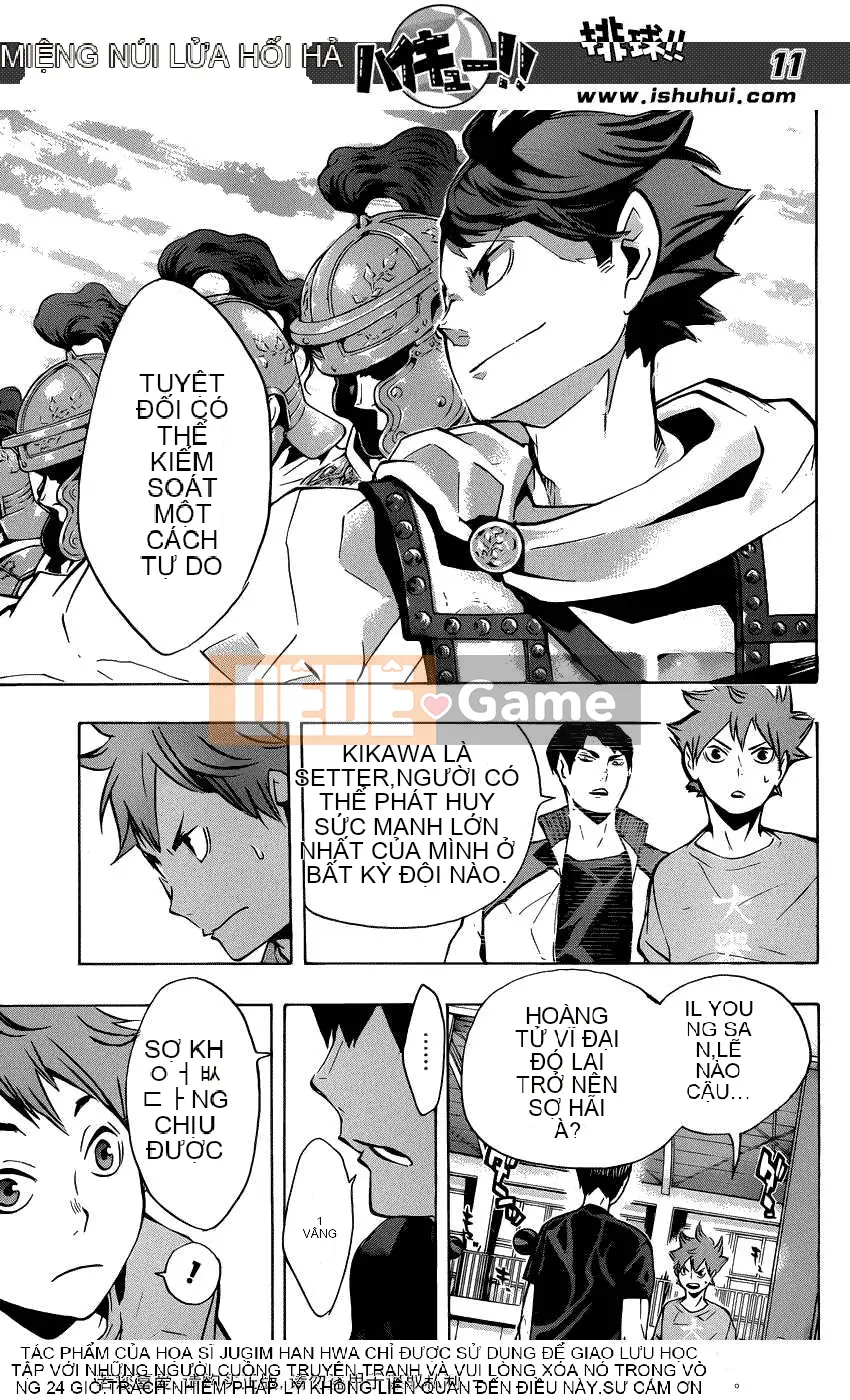 Cậu bé bóng chuyền Chương 106