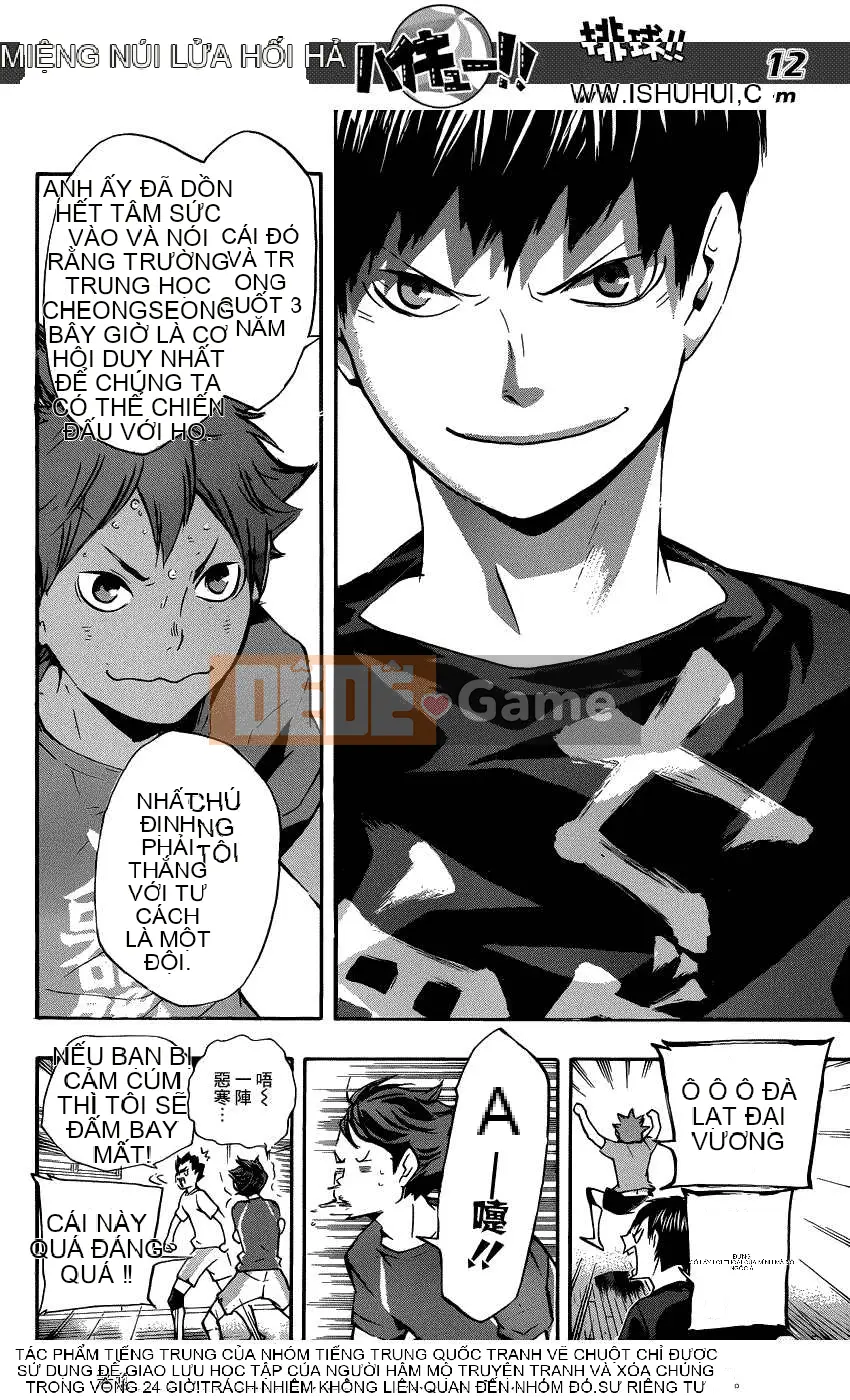 Cậu bé bóng chuyền Chương 106