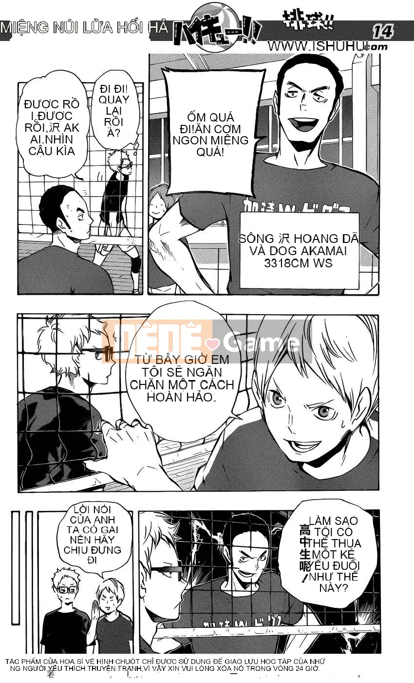 Cậu bé bóng chuyền Chương 106