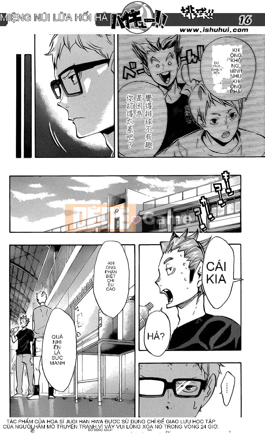 Cậu bé bóng chuyền Chương 106