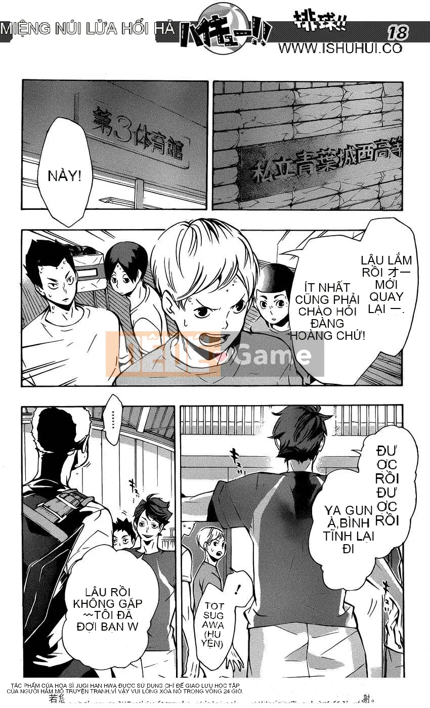 Cậu bé bóng chuyền Chương 106