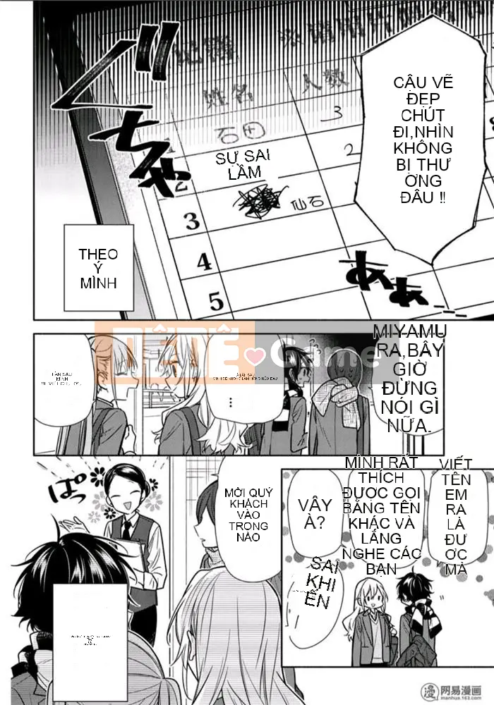 Làng Horiyomiya Chương 102