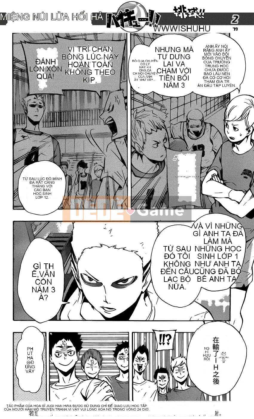 Cậu bé bóng chuyền Chương 107