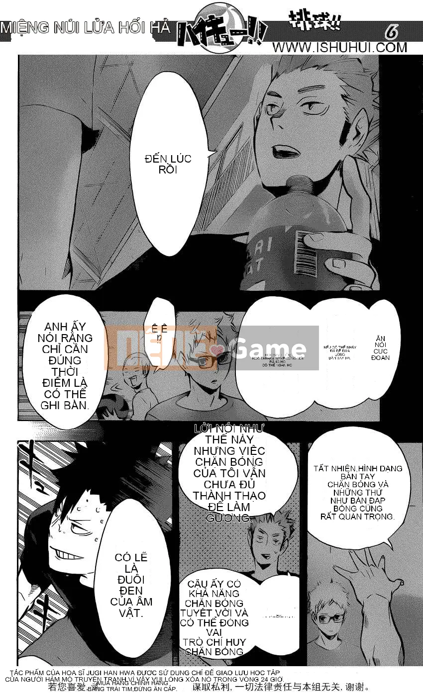 Cậu bé bóng chuyền Chương 107