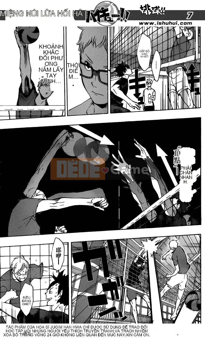 Cậu bé bóng chuyền Chương 107