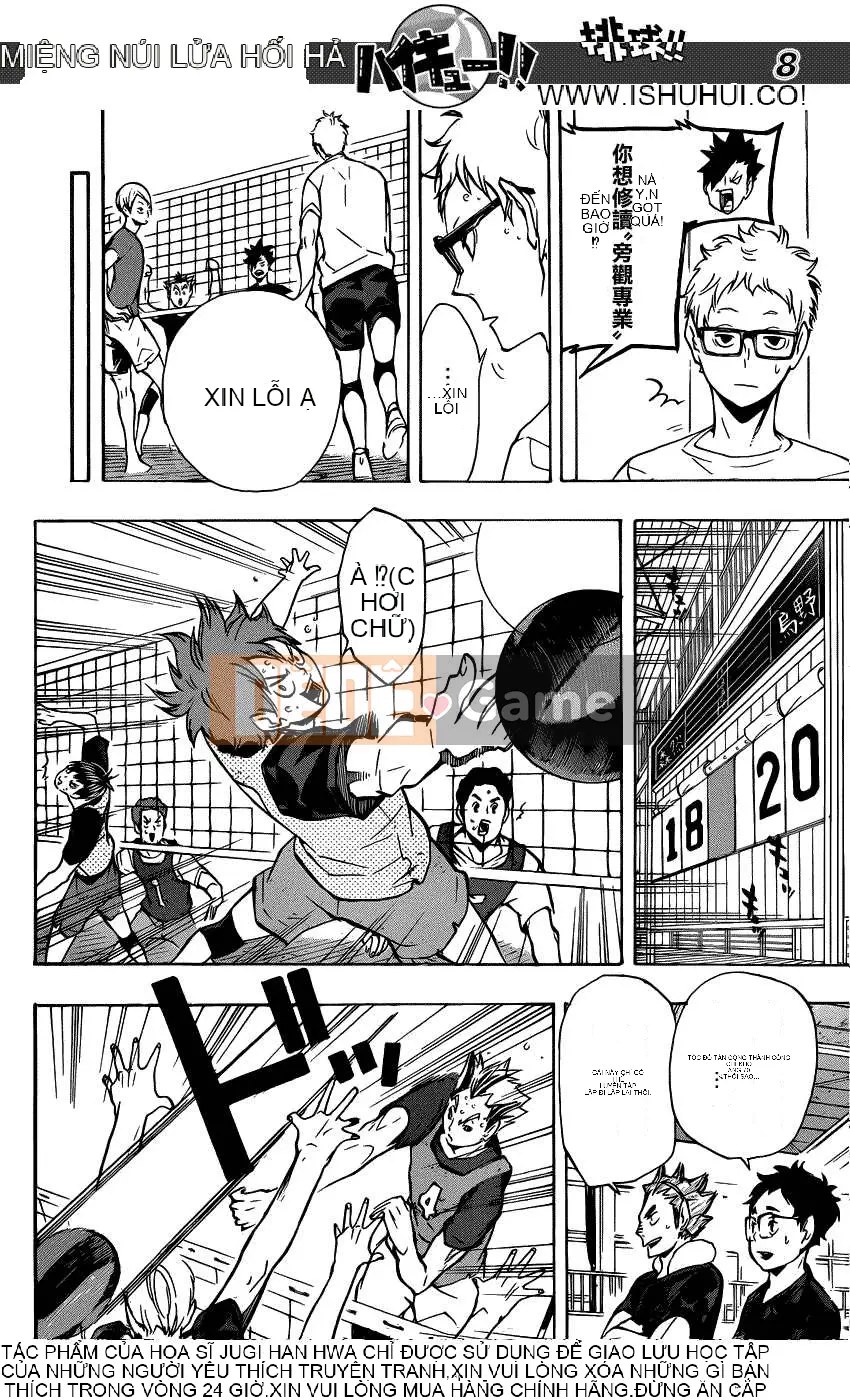 Cậu bé bóng chuyền Chương 107